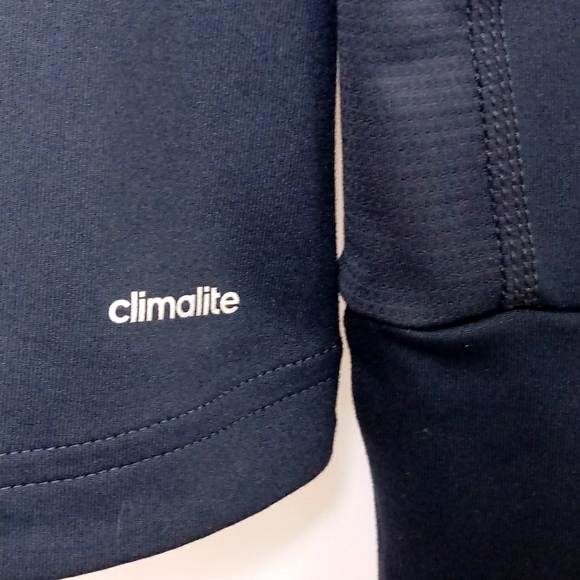 Adidas 1/2 Zip Climalite Long Sleeve Pullover XS - Picture 3 of 6